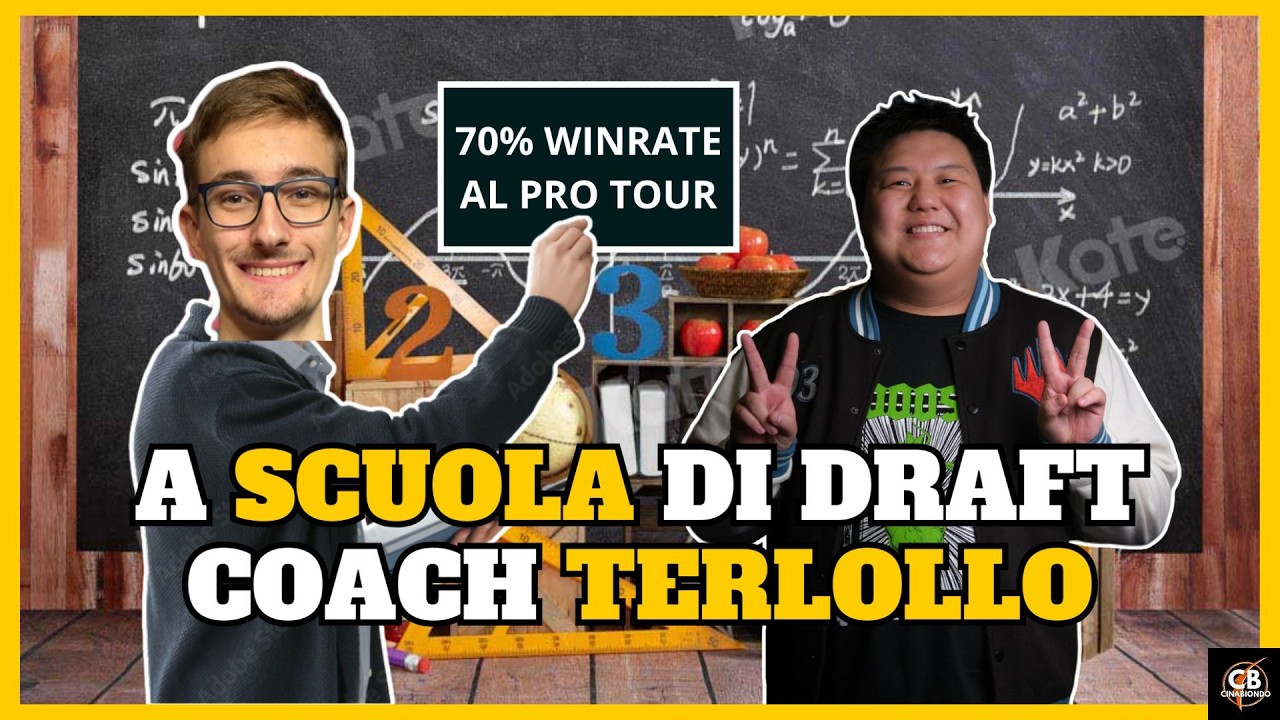 COACH TERLIZZI E IL DRAFT | A SCUOLA CON I PRO EPISODIO 2 | MAGIC THE GATHERING ITALIA