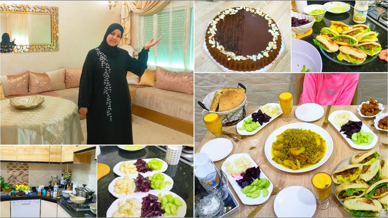 اليوم21رمضان🌛باركا من تمارة ديري بحالي وتهناي/طبق رئيسي/بطبوط معمر بلكبدة/كيكة مشكلطة لشرب لقهوة☕
