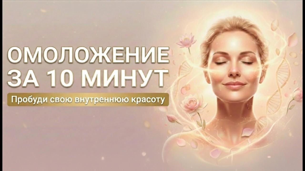 Ежедневная практика омоложения: Твое тело слышит каждое слово