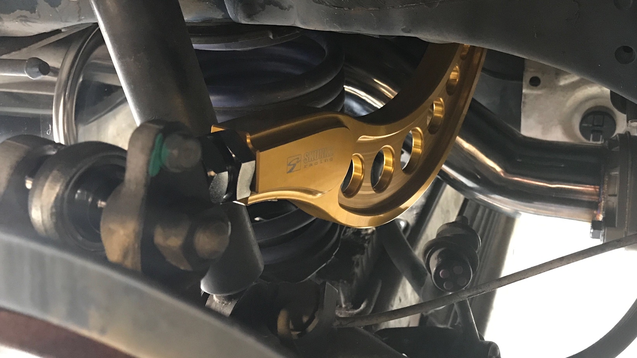 Skunk2 camber arm installation and alignment.