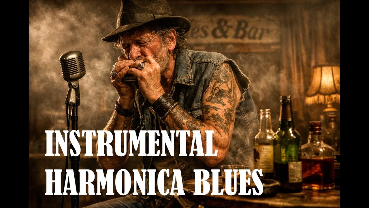 48 Minutes of Instrumental Harmonica Blues | Soulful Blues Session | Long Play