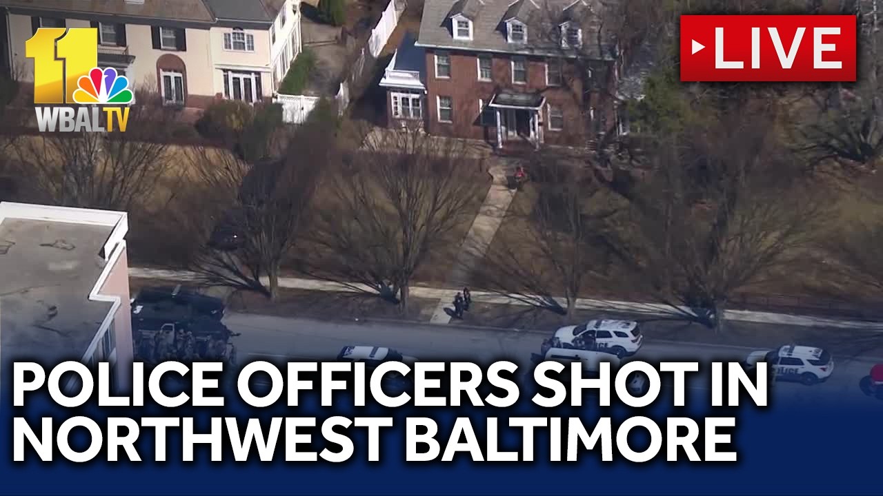 LIVE: Officer shot in Northwest Baltimore, SKY 11 reports | wbaltv.com