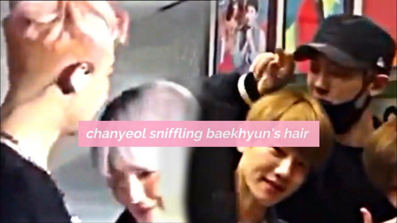 chanyeol sniffling baekhyun's hair | chanbaek analysis
