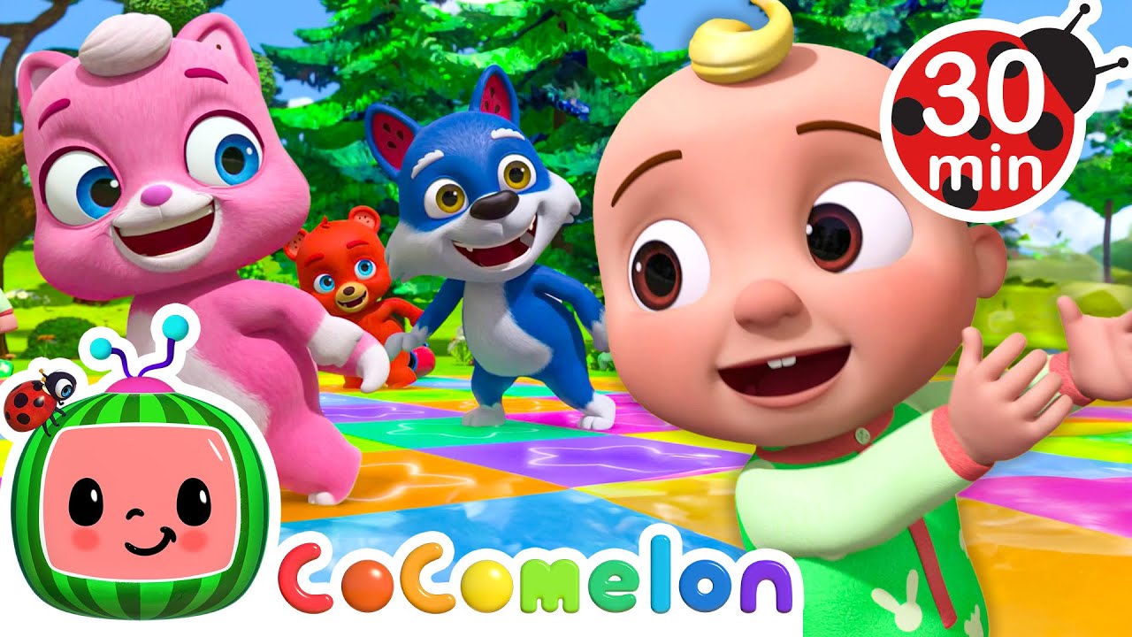 Learn The Animal Dance | ✨JJ's Animal Adventure✨Cartoons for Kids✨Fantasy Playground