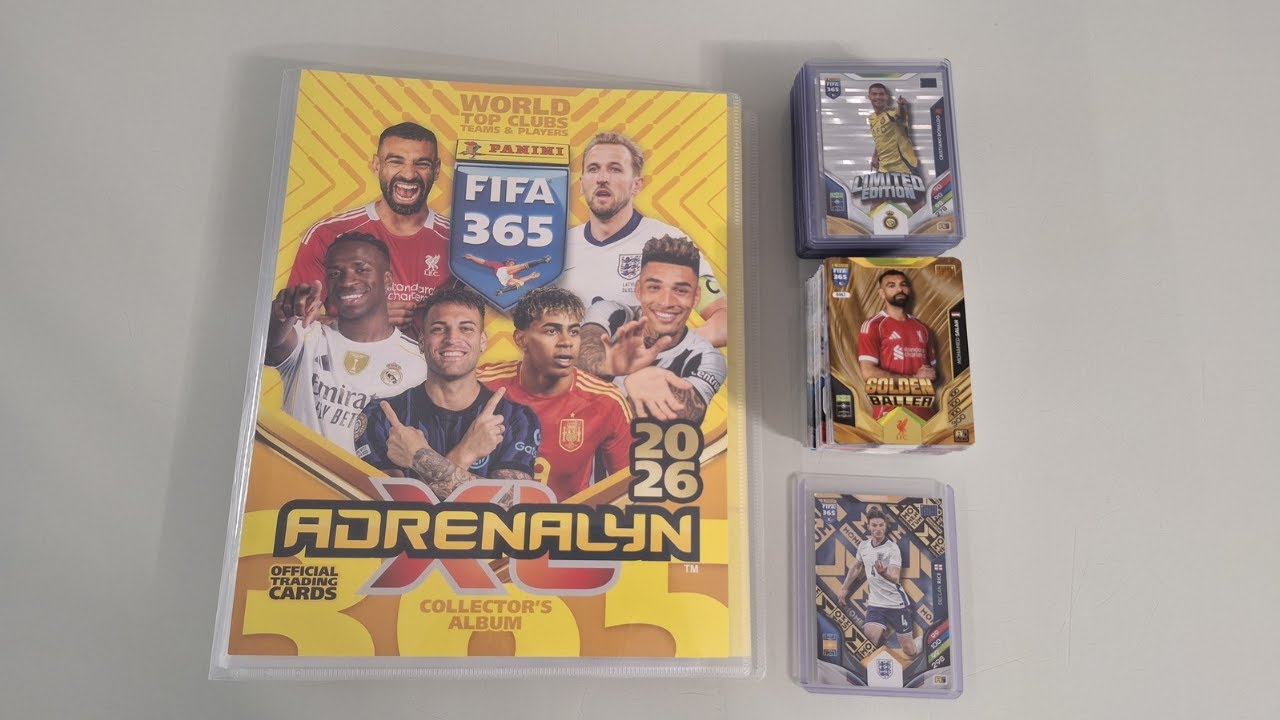 UZUPEŁNIANIE ALBUMU PANINI FIFA 365 2026 - ILE KART MOMENTUM + KARTY LIMITED EDITION