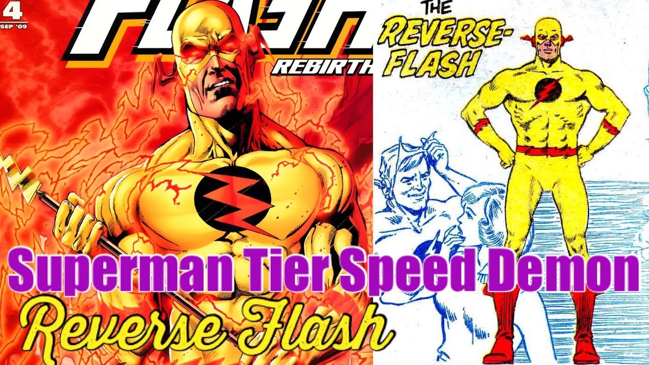 Насколько силён/быстр Эобард Тоун, Обратный Флэш ~ Профессор Зум — DC COMICS
