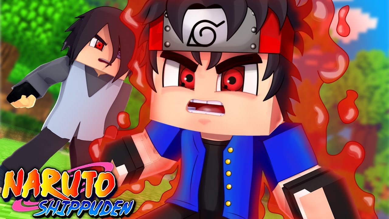 Minecraft - NARUTO LEGACY ! 🔴 : O FILHO DE SASUKE CONSEGUIU O CHAKRA DA KURAMA ! FILME 1