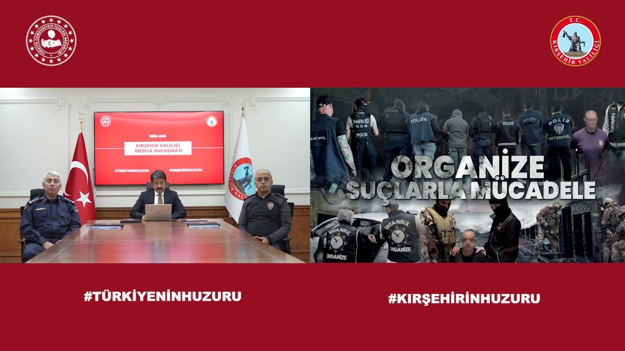 Kırşehir 2025 Ekim Ayı Emniyet ve Asayiş Raporu