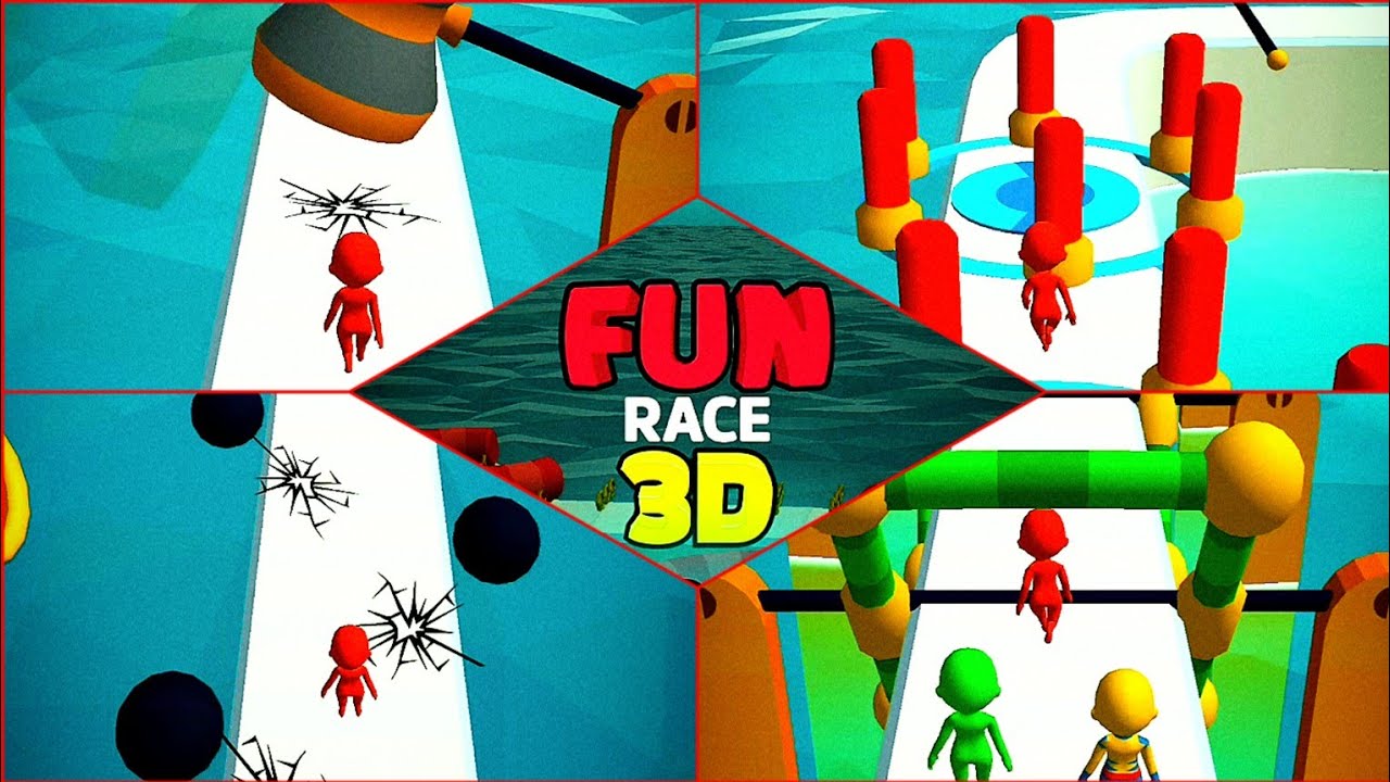 ☠️Fun Race 3D Gameplay | Part-2 | Level 6-10 | Android IOS Games