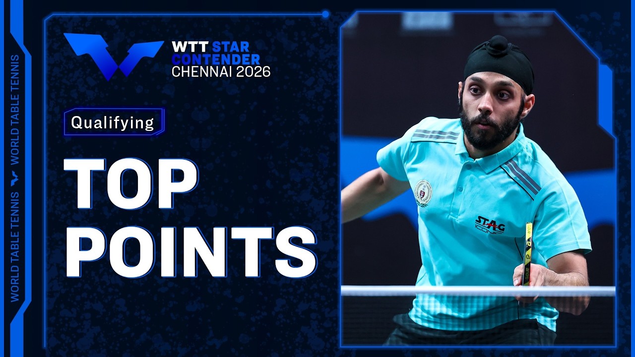 Top Points of Qualifying | #WTTChennai 2026
