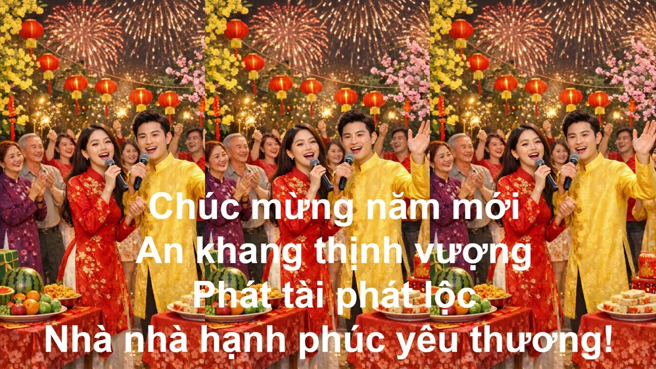 Chúc mừng năm mới cho mọi người | Nhạc Tết hay | Nhạc xuân vui | vntruongson