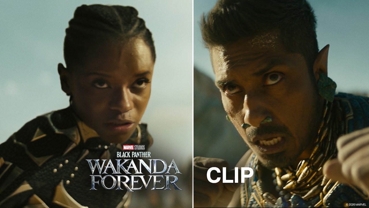 Shuri VS Namor Fight Scene | Black Panther: Wakanda Forever | Official Clip