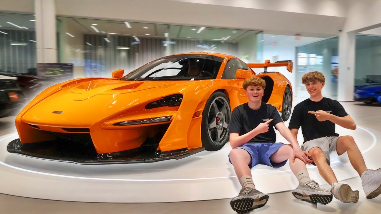 Dream Car Shopping With My Little Brother
