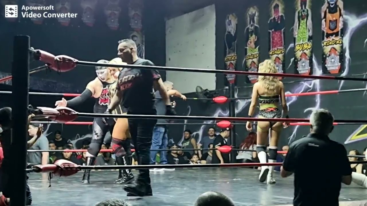 [1] Baby Love & Charro Blanco vs Tiffany & Charley Manson [Arena Mezquital, Mexico] - 26th May 2024