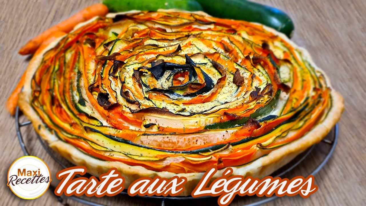 Tarte Spirale aux Légumes Recette Facile et Rapide