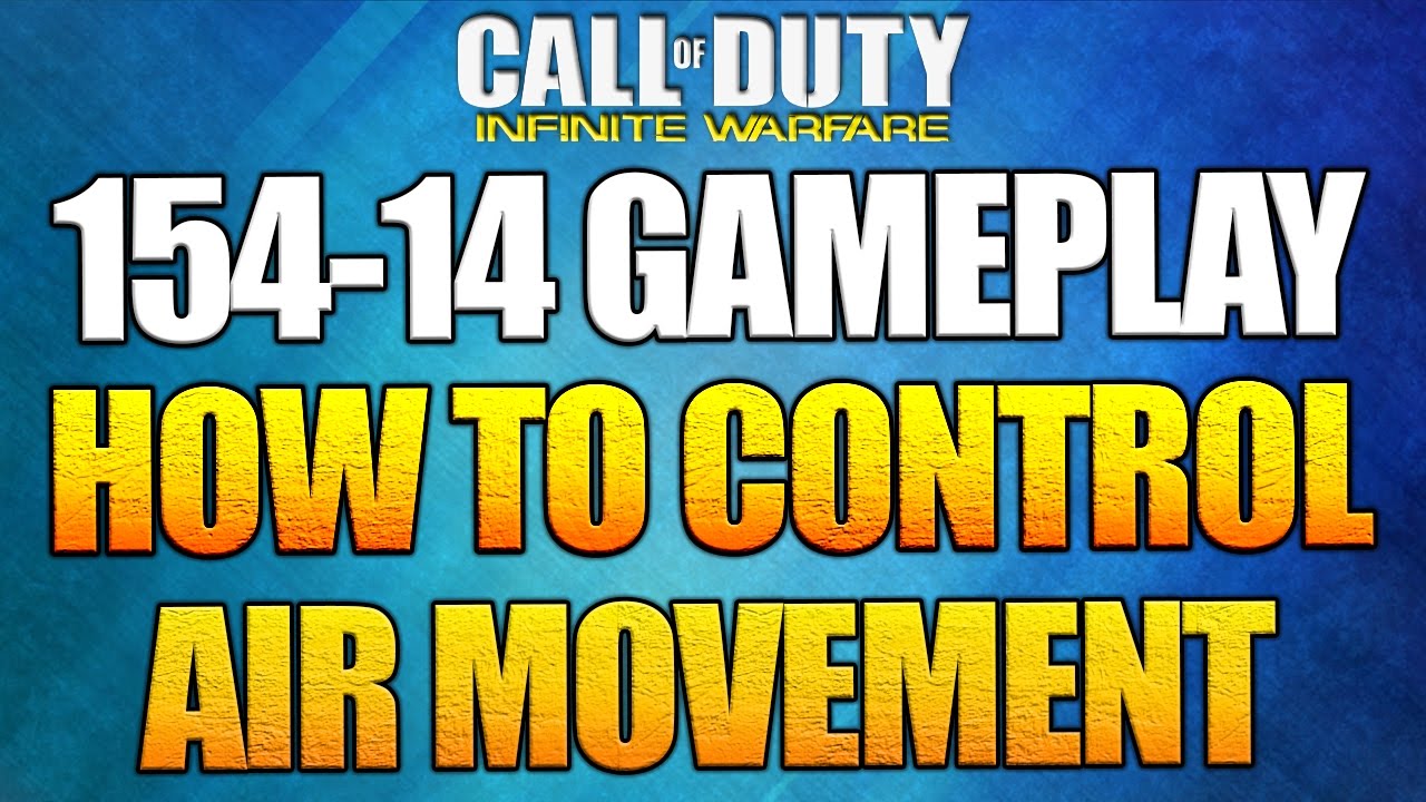 How To Control Air Movement / Jetpacking In Infinite Warfare