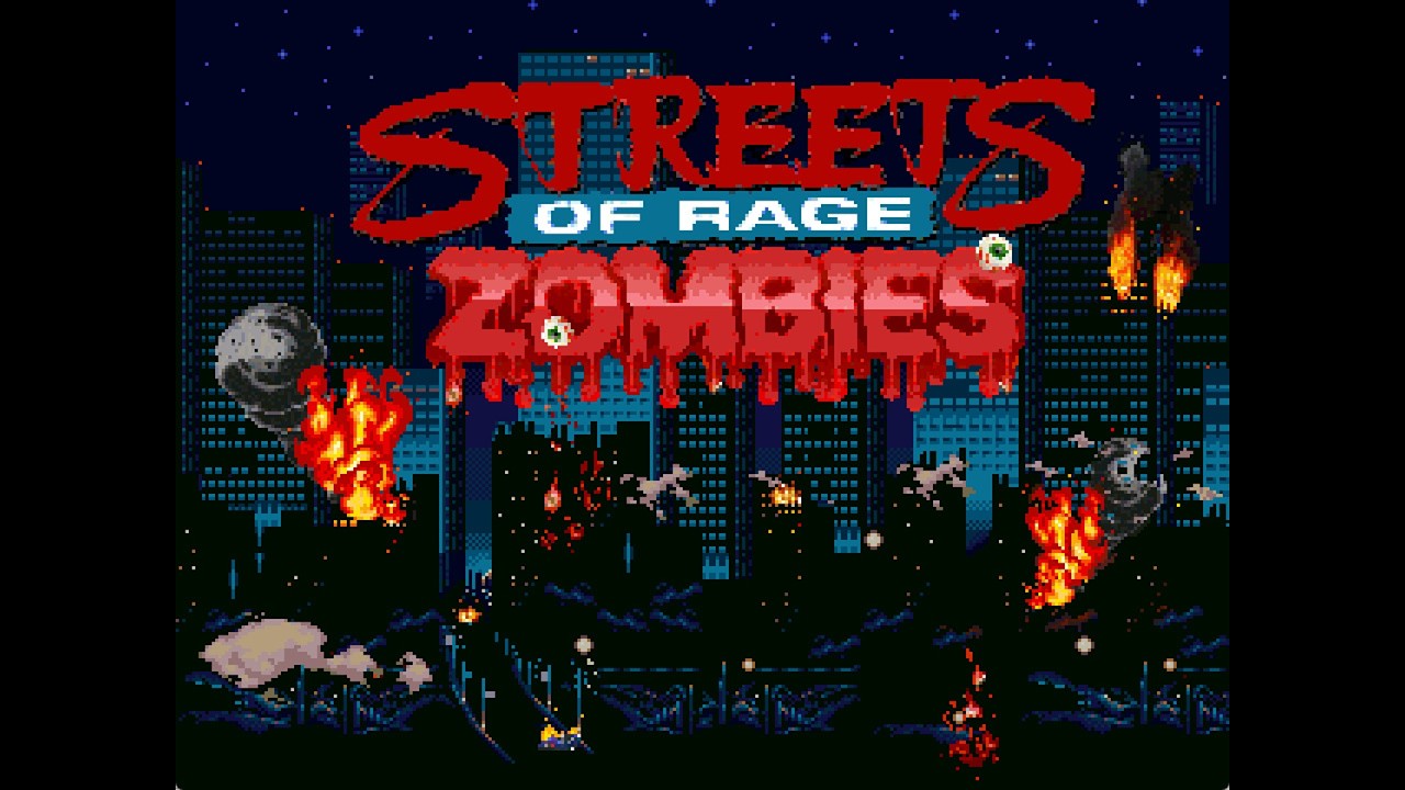 OpenBoR games: Streets of Rage Zombies (2026 version) playthrough - ALL ROUTES