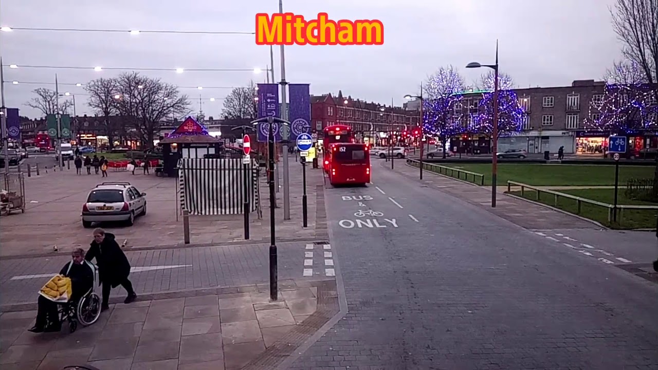 FULL ROUTE VISUAL | London Bus Route 280 - Tooting, St George's Hosp to Belmont | WVL120 (LX03ECW)