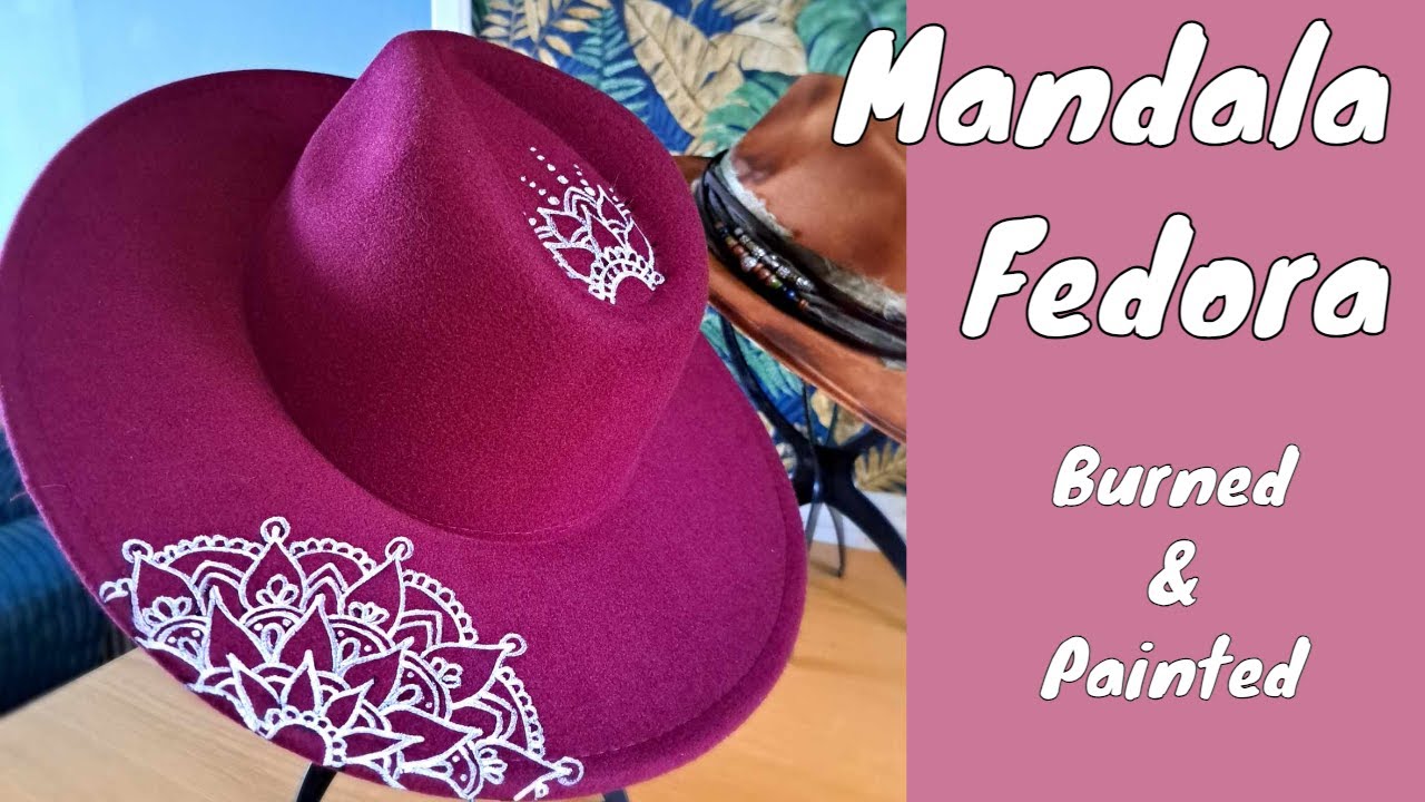 Burning and Painting a Hat