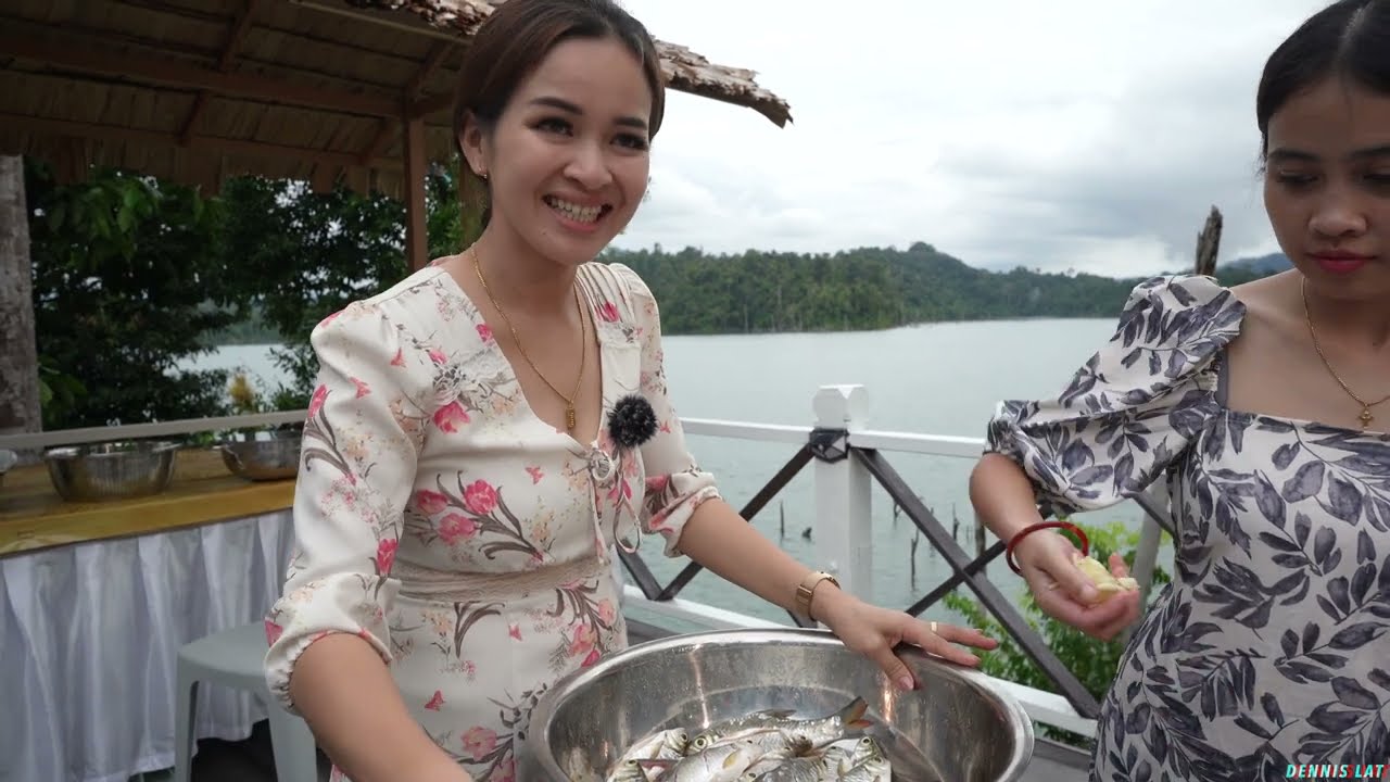 Busang Denak/Resort di tengah tasik yang cantik.