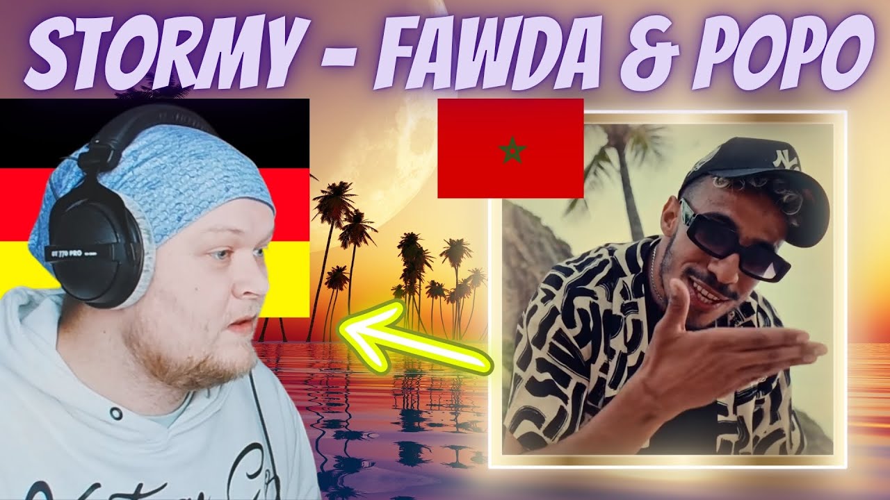 🇲🇦 STORMY - FAWDA | POPO | German rapper reacts