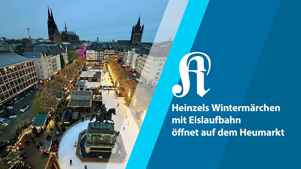 Heinzels Winterm&auml;rchen mit Eislaufbahn &ouml;ffnet auf dem Heumarkt | KStA