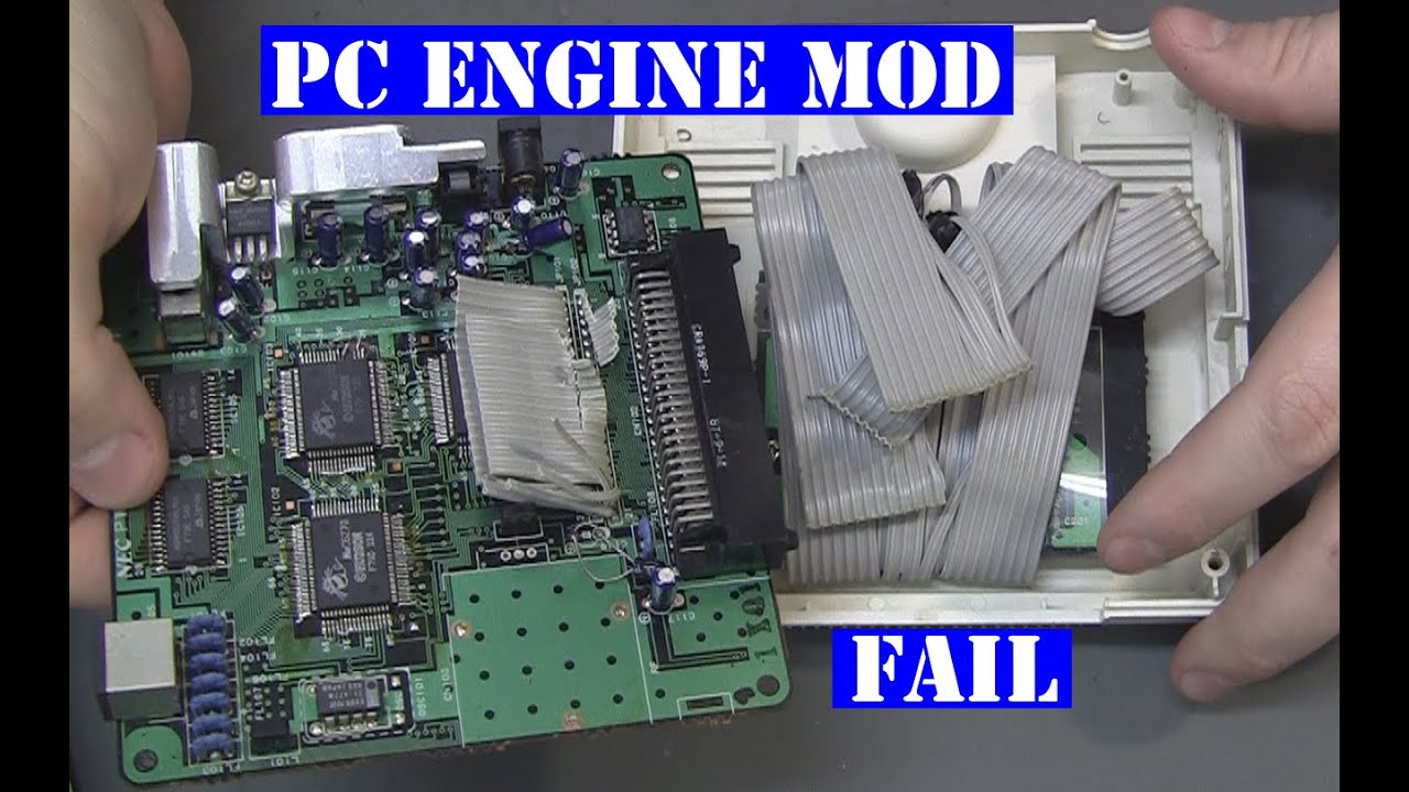 PC Engine - really bad mods found in parts consoles