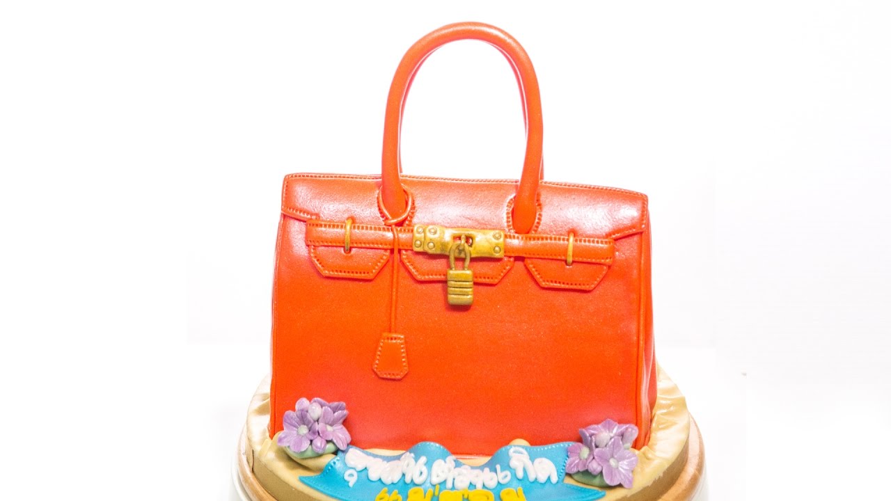 เค้กกระเป๋าแอร์เมส (Hermes Bag Cake)