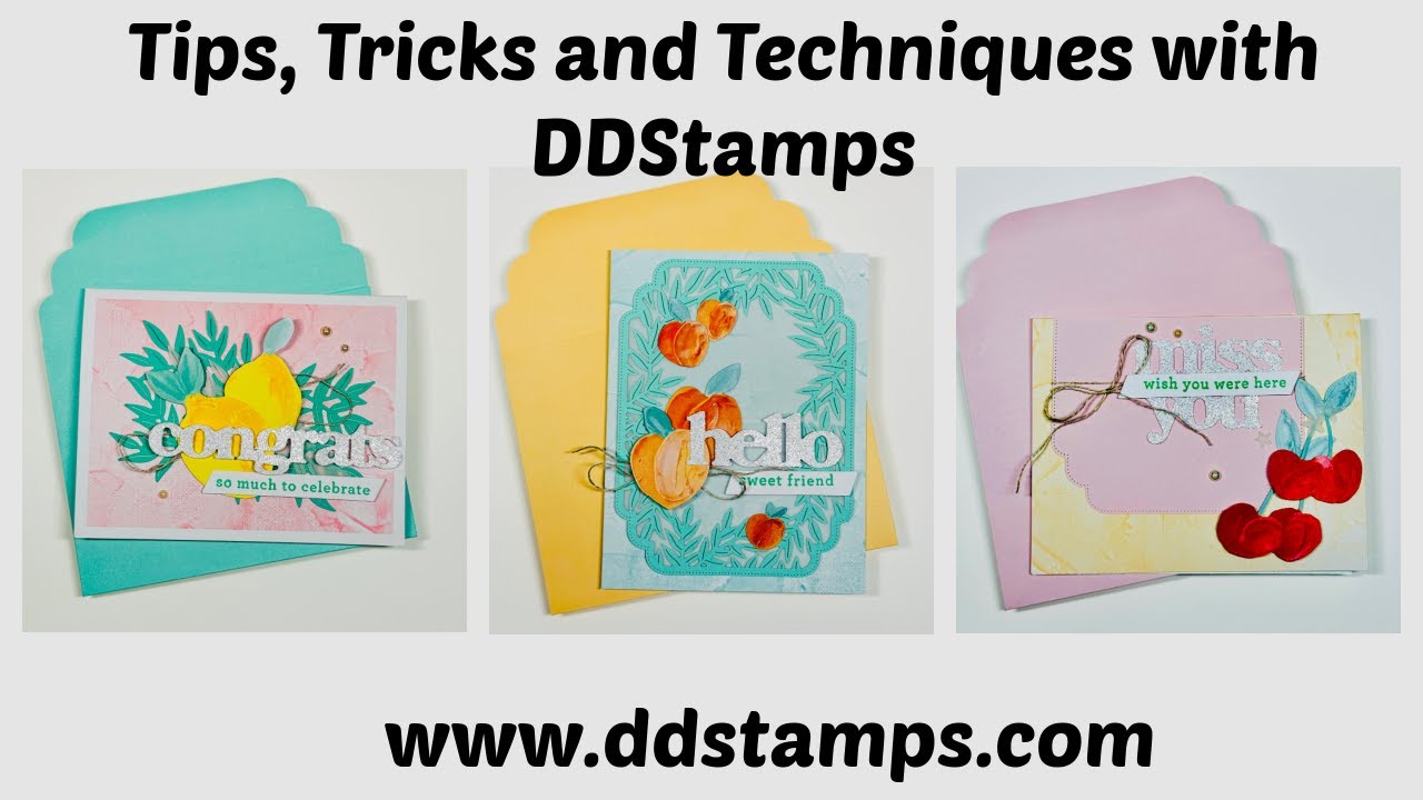 Tips, Tricks, and Techniques with DDStamps