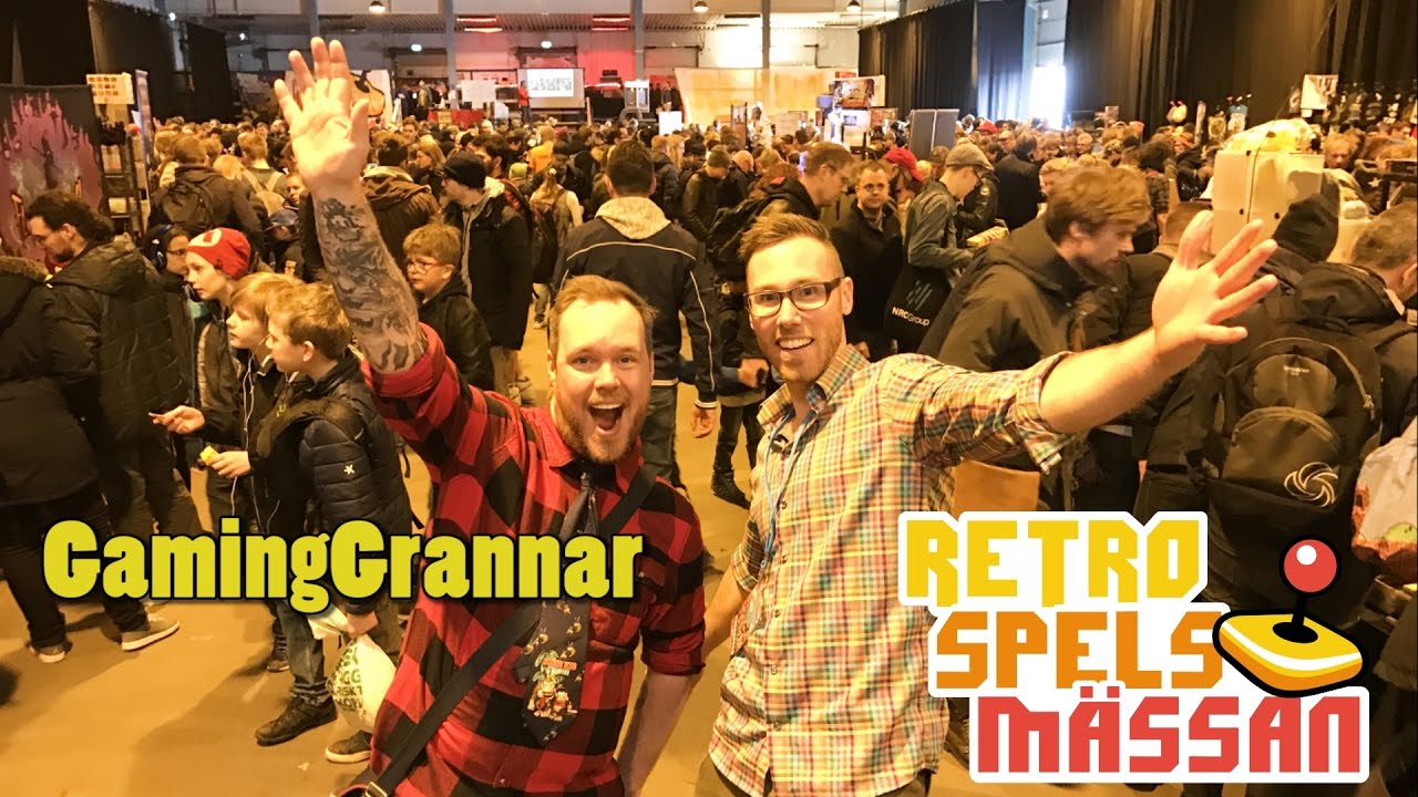 GamingGrannar på Retrospelsmässan 2017!