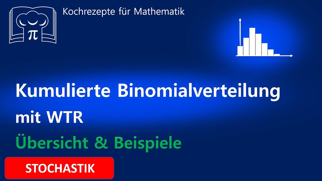 Kumulierte Binomialverteilung mit Taschenrechner - Texas und Casio WTR
