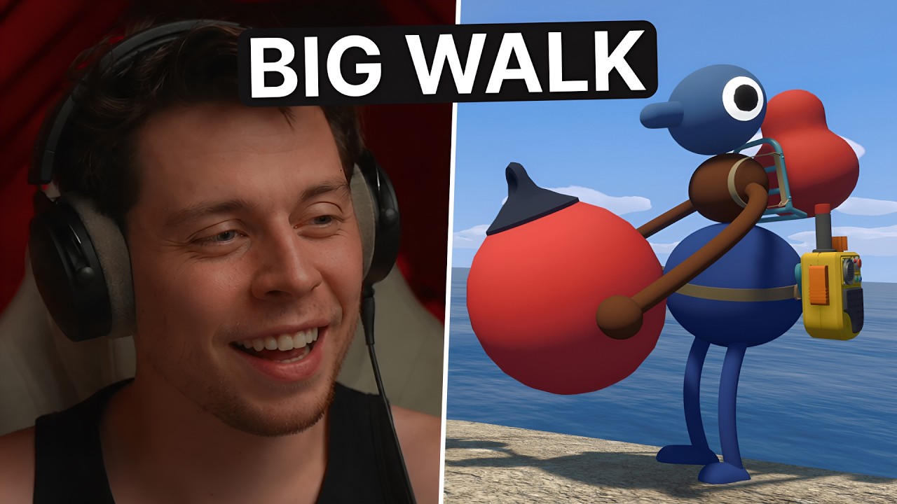 ФРАМЕ ТАМЕР И СИДЖЕЙ ИГРАЮТ В BIG WALK