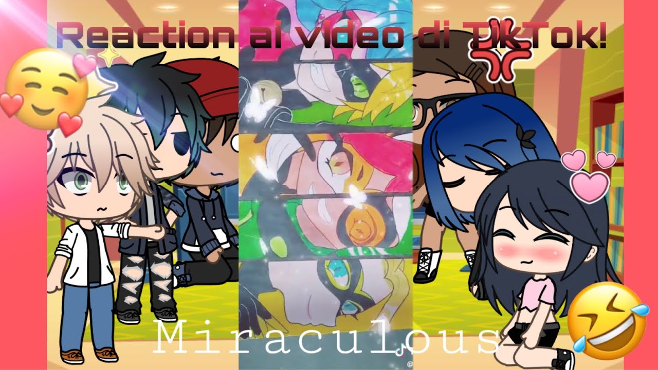 Reaction ai video di miraculous - su TikTok 🇮🇹