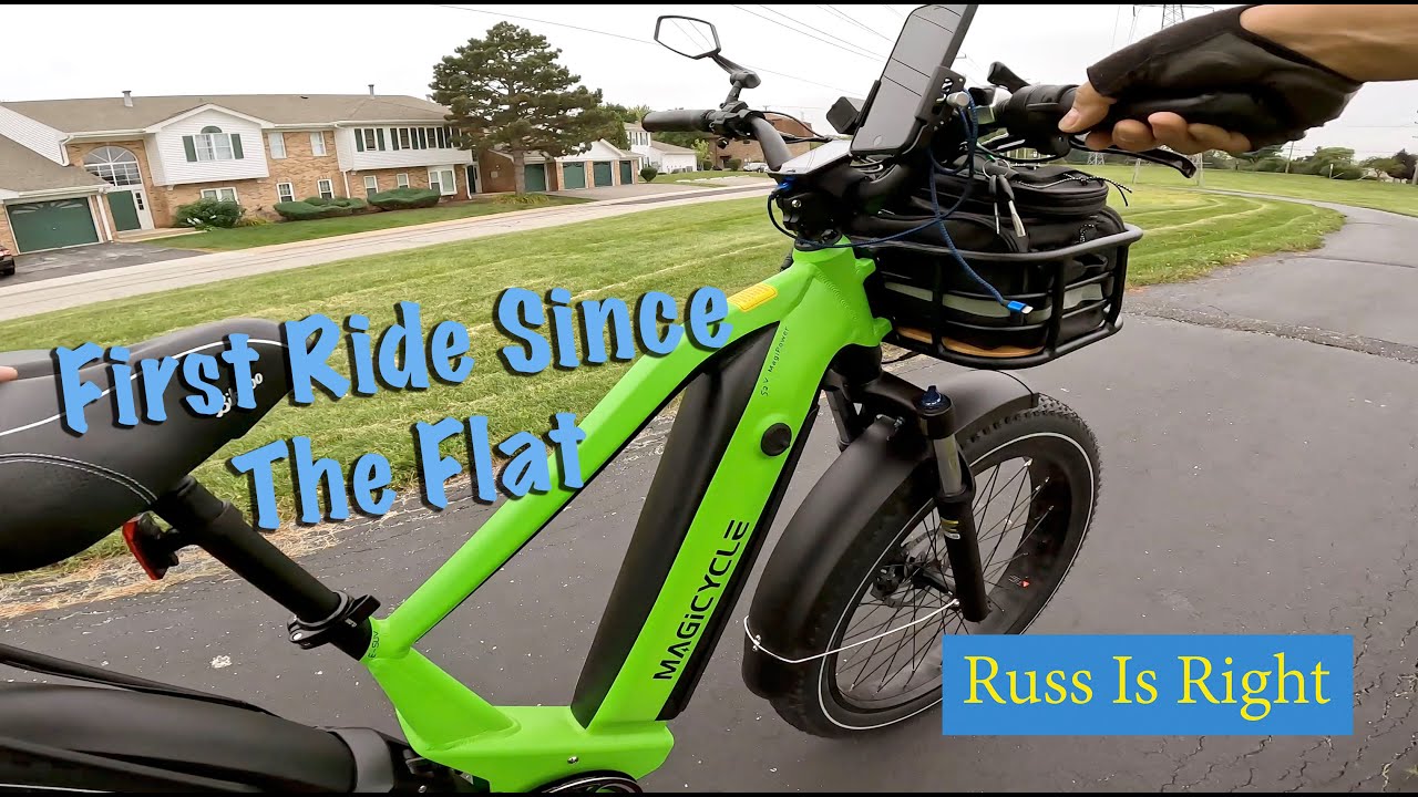 Finally An Ebike Ride - A Break From The 100 Degree Weather!