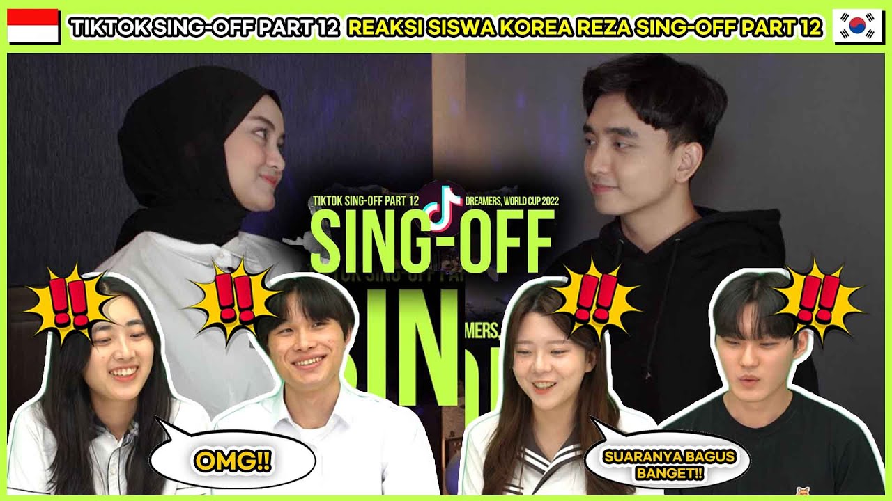 Reaksi Siswa Korea Kaget Nonton SING-OFF TIKTOK SONGS PART 12 (Dreamers, Made You Look, Sang Dewi)🇮🇩