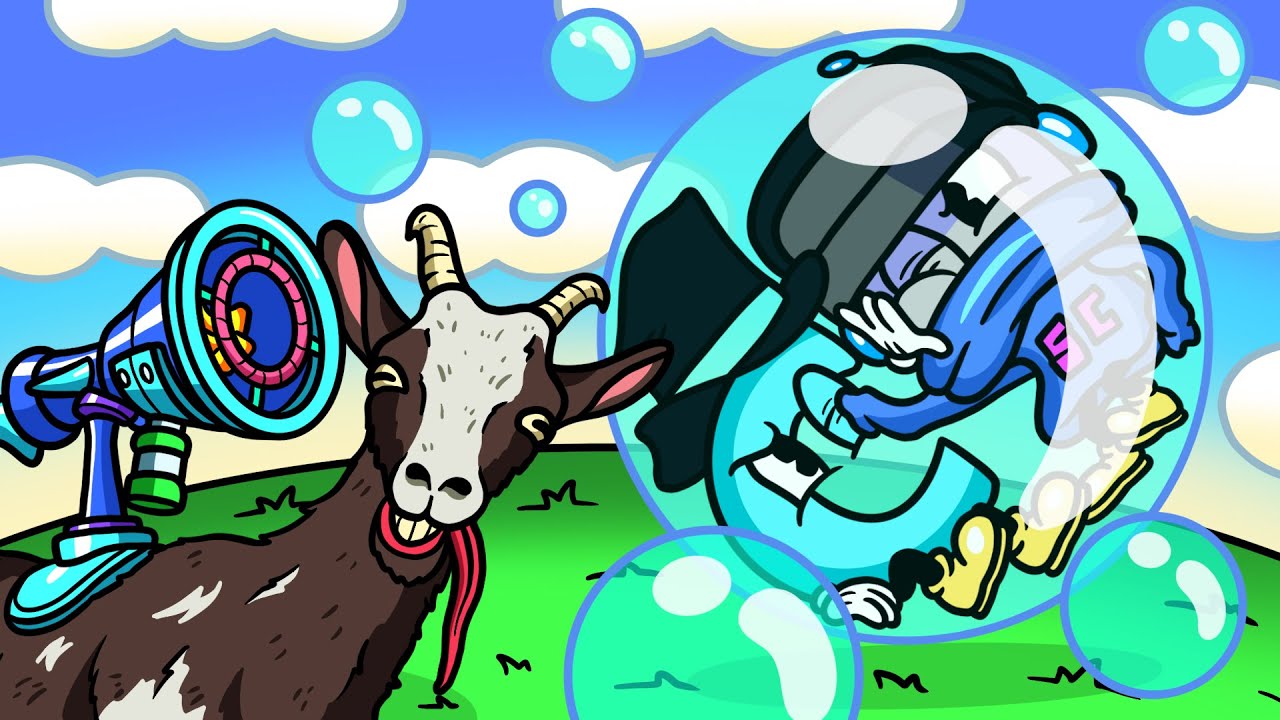 We Trap Everyone in Bubbles in Goat Simulator 3 DLC!