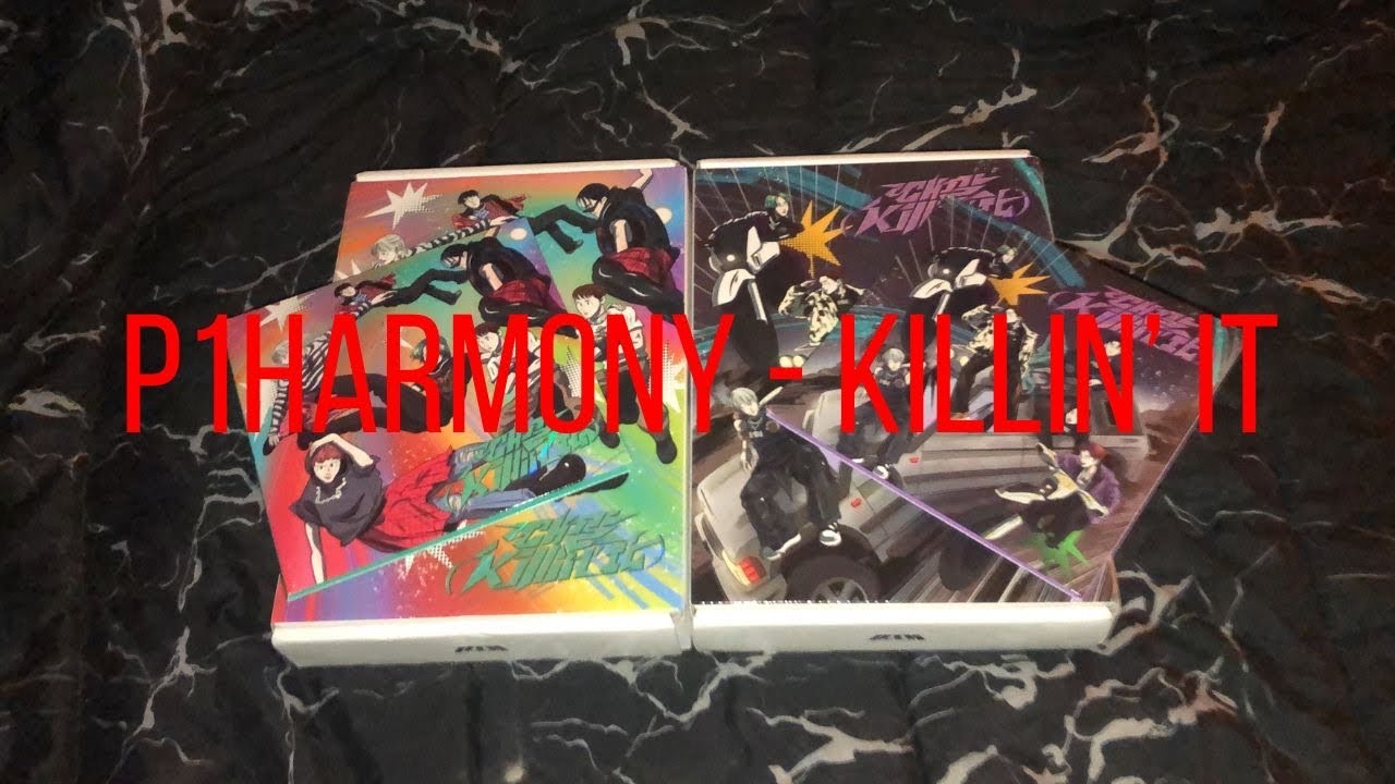 P1Harmony  || Killin' It [both version & digipacks] || Album Unboxing
