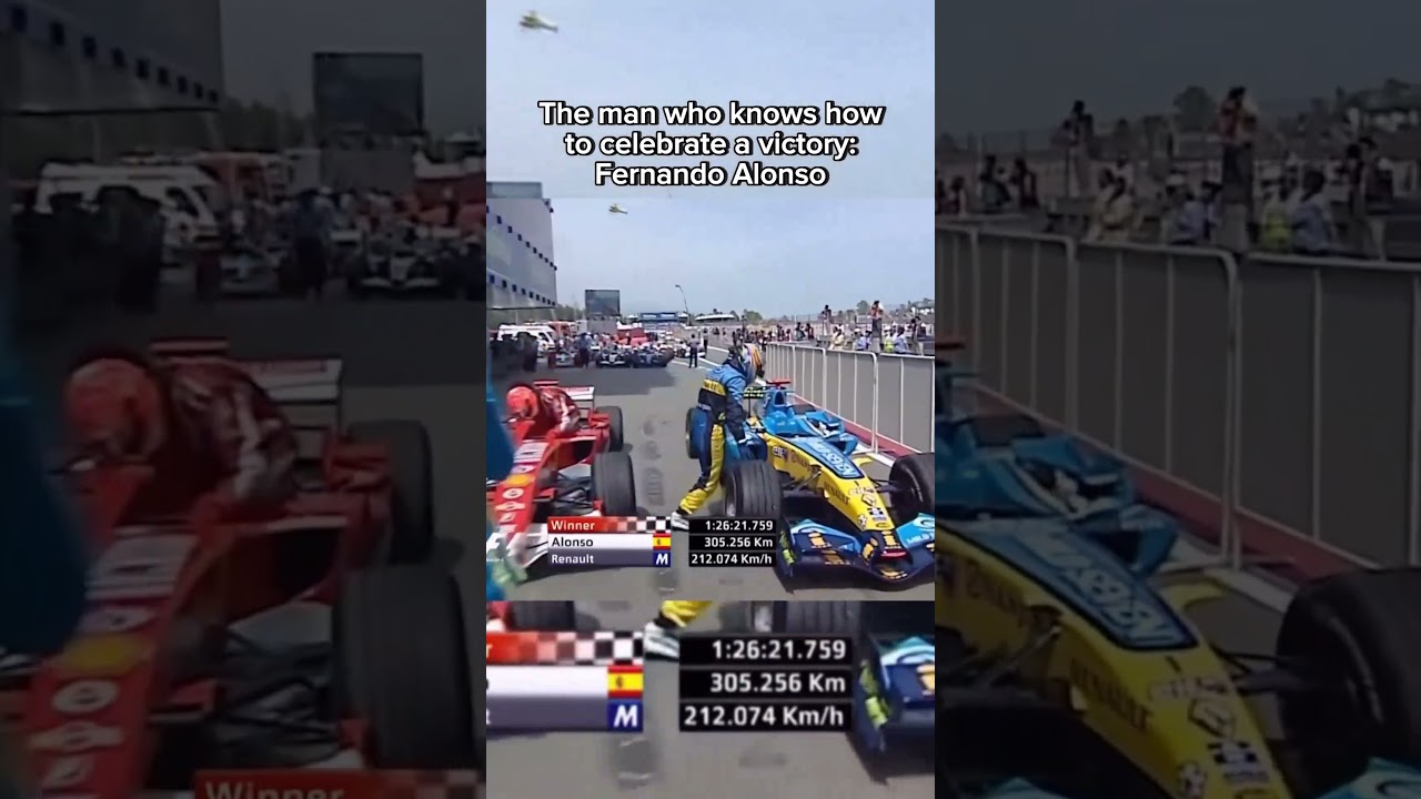 Fernando Alonso's Victory Dance Compilation - Celebrating Wins in Style