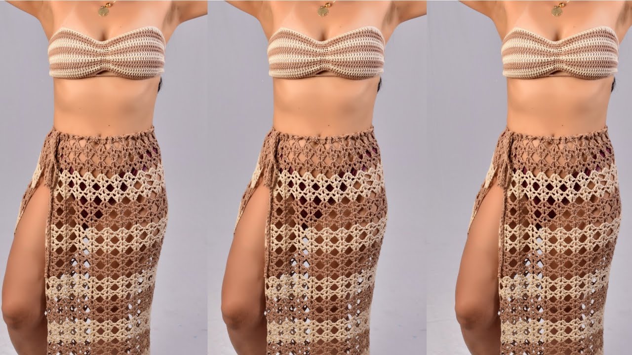 saída de praia em crochê#crochet