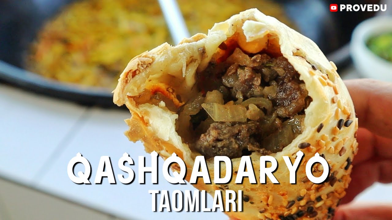 Узбекистан: Уличная еда. Как каршинские повара готовят плов и самсу. Uzbek Street food palov, somsa.