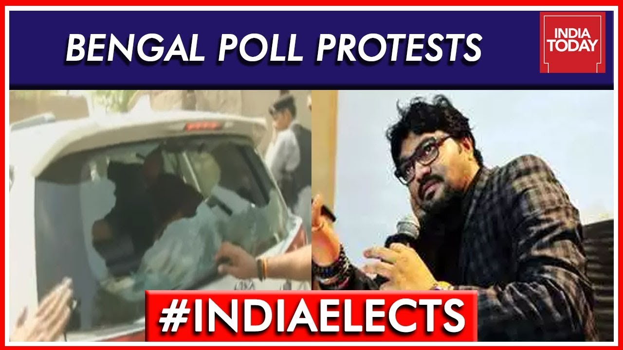 Babul Supriyo's Car Vandalised In Asansol, TMC Denies Responsibility | Lok Sabha Elections 2019