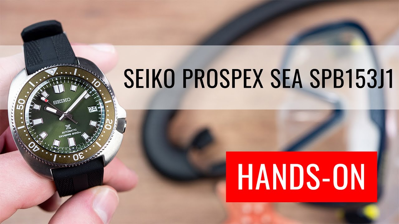HANDS-ON: Seiko Prospex Sea Automatic Diver's SPB153J1 