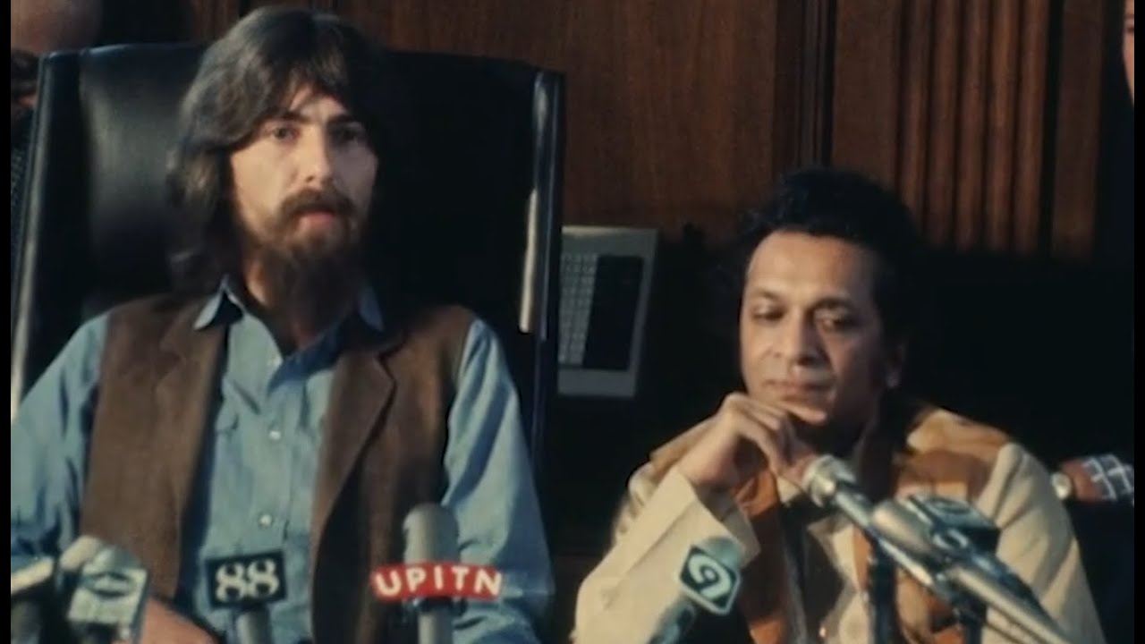 George Harrison - Concert For Bangladesh Press Conference - Associated Press - 27 July 1971