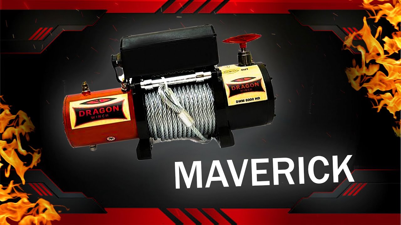 Автомобильные электрические лебедки Dragonwinch MAVERICK - Обзор