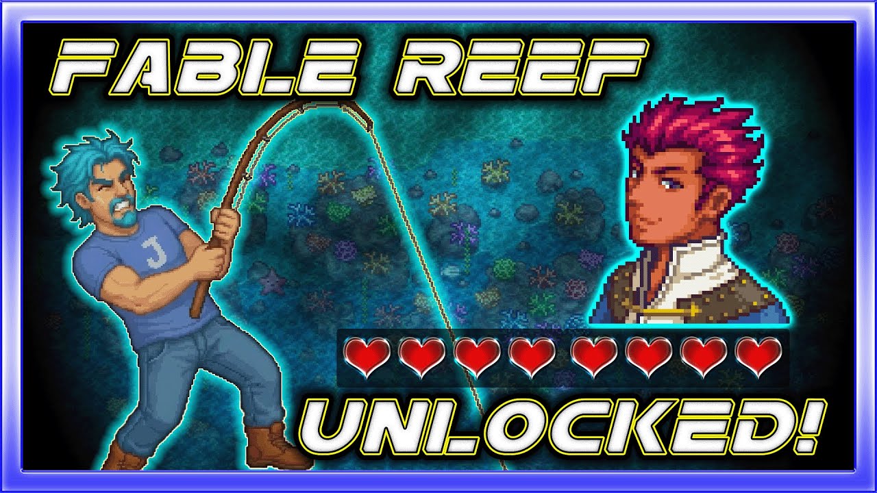 Joja Isn't the Villain: Fable Reef Fishing Unlocked by Lance’s 8-Heart Event! (SVE)