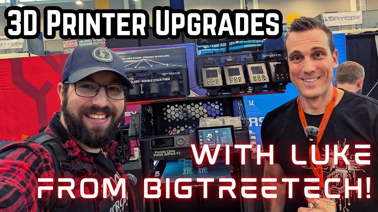 Whats BTT cooking up? New Printer Upgrades at 3Dprintopia 2025!