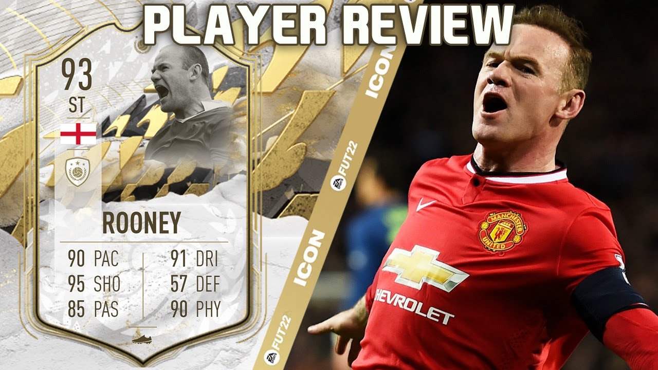 WAZZA IS LETHAL! 🏴󠁧󠁢󠁥󠁮󠁧󠁿 93 ICON MOMENTS ROONEY PLAYER REVIEW! FIFA 22 ULTIMATE TEAM