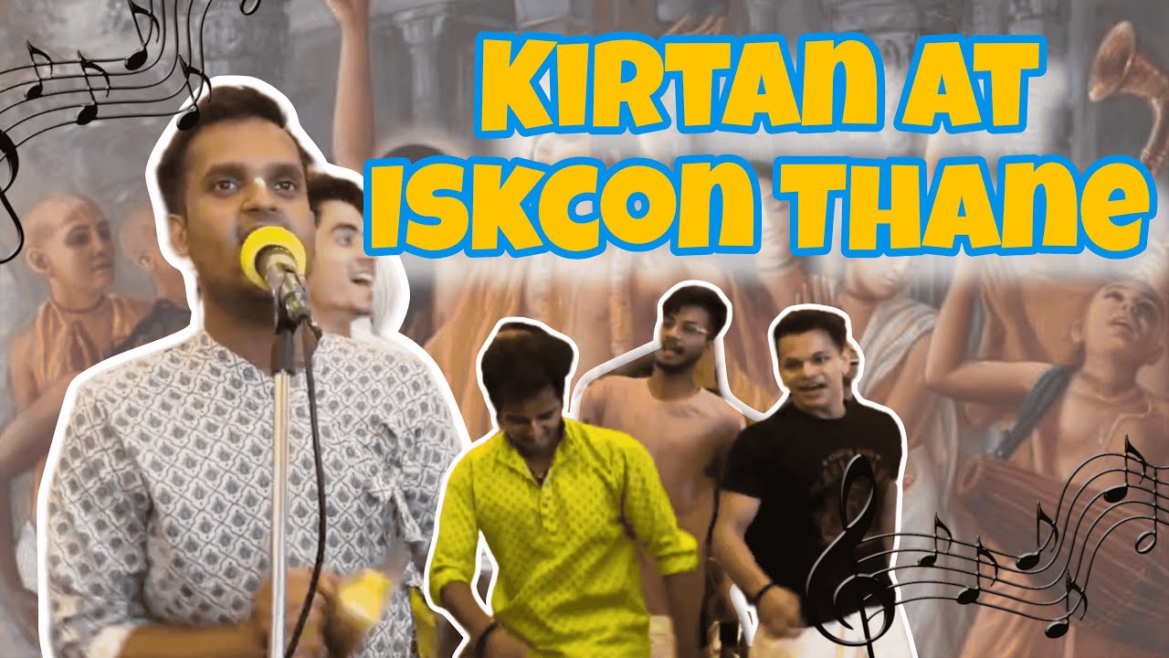 Kirtan Bliss Explosion at ISKCON Thane 🎶 | Chant, Dance & Be Happy | Akshay Kirtan Das