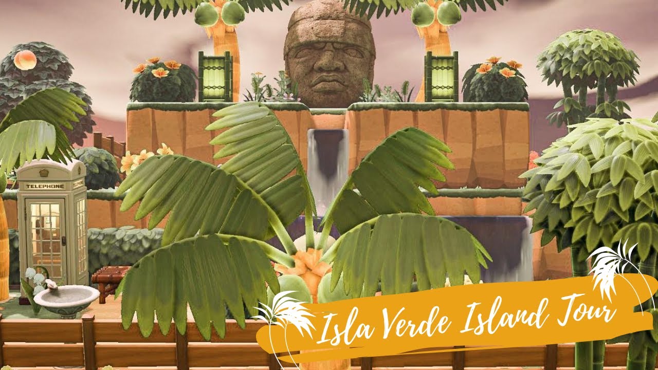 GORGEOUS 5-STAR TROPICAL RESORT ISLAND TOUR: Isla Verde | Animal Crossing: New Horizons