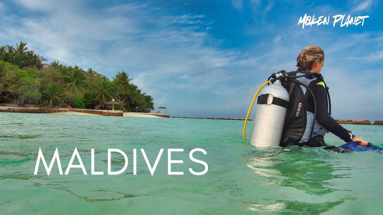 MALDIVES ︱THE ULTIMATE UNDERWATER ESCAPE︱ELLAIDHOO︱INDIAN OCEAN  BEST SCUBA DIVING︱4K HDR VIDEO
